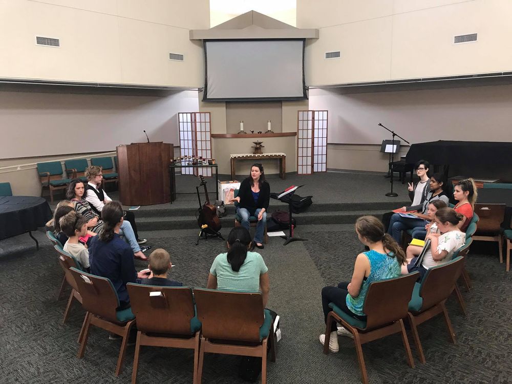 Teaching Gaelic Youth Chorus