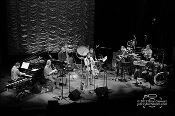 (L-R) Michael Azzopardi, Miroslav Bukovsky, Eric Ajaye, Bennie Maupin, Mark Sutton, Carl Dewhurst, James Greening, Gary France
