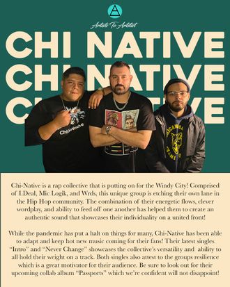 S/o Artist to Artist for the write up