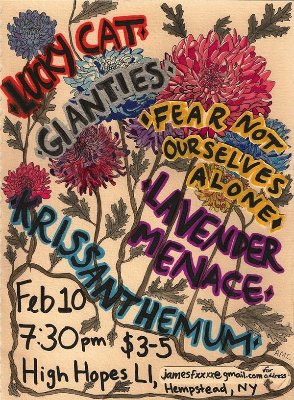 flyer by Ana MeiLi Carling