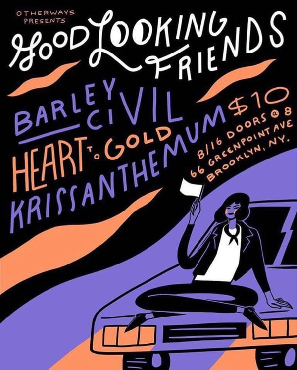 flyer by Stephanie O'Byrne
