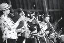 Blowzabella. Pyramid Stage. Glastonbury Festival. 1985.