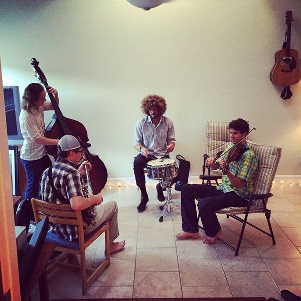 Bob Hamilton Band rehearsal in Santa Monica, CA 2016