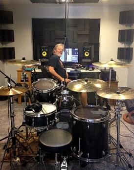 The acoustically treated studio was built in 2016 to accommodate solo artists, bands with drums, and everything in between.