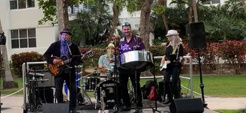Cayo Ritmo @ Little White House 3/7/2020 with Ross Brown, Bjarne Jannik Kjaer, Chris Aschman, Kim Jade Fry