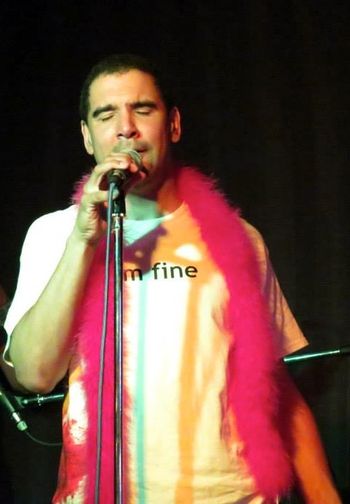 Wilton - Vocalist/Keyboardist/Songwriter/Kazoo!!!
at The Black Swan on Sat June 8th 2013
Photo by Ken Baird