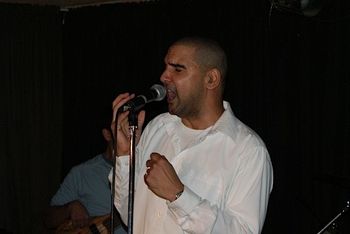 Impassioned!!!!! From the Nov 26th 2011 CD Release Show at The Black Swan. Photo courtesy of Georgie Currie.