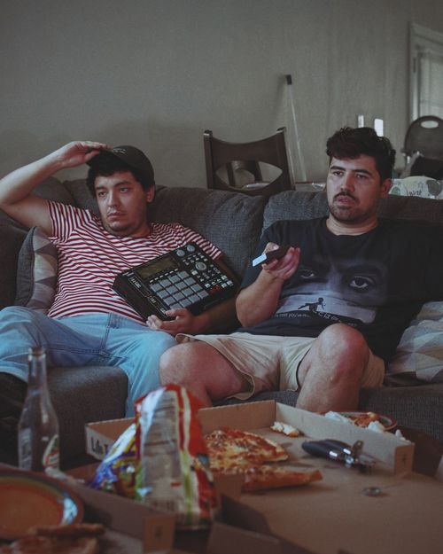 Mother Ghost is: Oscar Flores (Guitar/Vocals) & Thomas Flores (Bass/Programming)