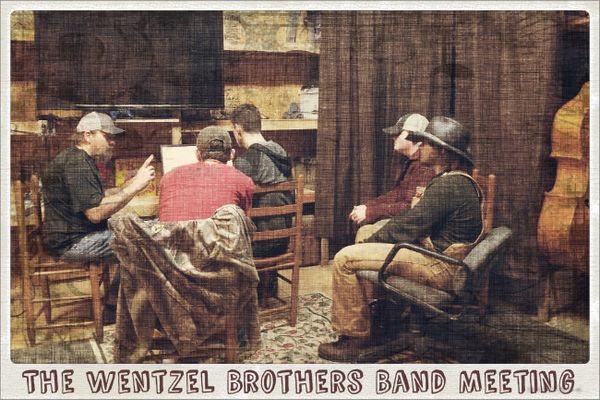 A Typical Wentzel Brothers Band Meeting in the 