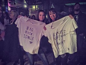 Early Jenn's Apartment shirts at their first show at Mac's Bar in Lansing, Michigan.