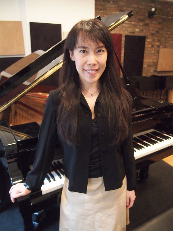 After student piano recital in New York, 2016