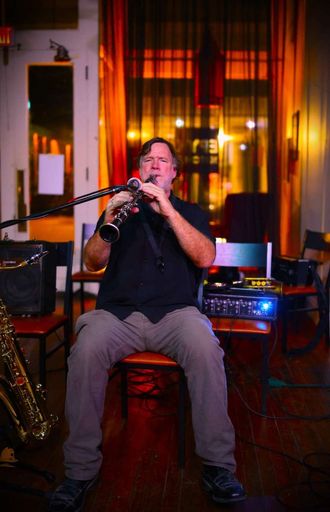 Clint Boyd blowin' at Locust Valley