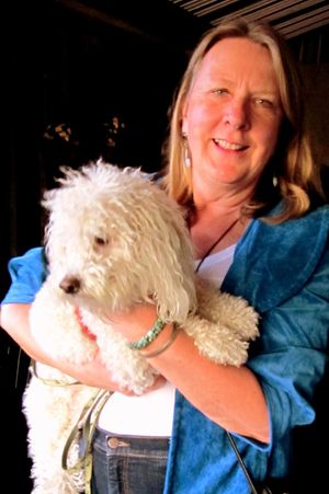 Jody and her faithful companion, Oso.