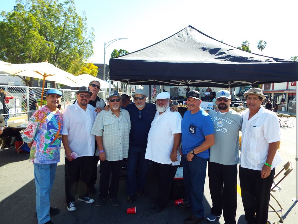 Grammy Award Artist 'Poncho Sanchez' friends with members of the In The Mixx Band