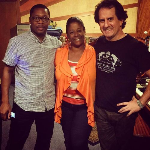 Producing saxophonist Ravi Coltrane for Michelle Coltrane's Blujazz recording Awakening