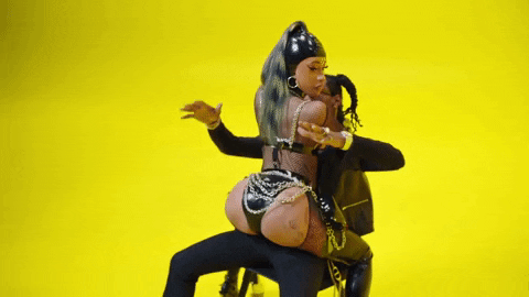 Cardi B. this @!$* aint even hard too much coke!