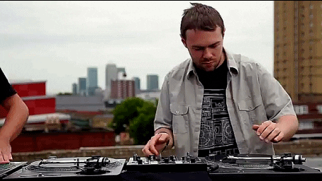 I NEVER SEEN DJ K DO REALDJING.