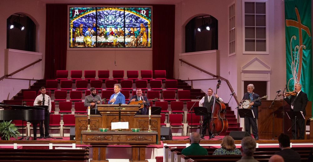 BlueFaith worshiping with Mt. Horeb United Methodist Church