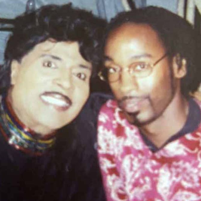 Little Richard and Derrick 'D' Mar Martin