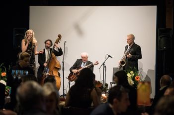 With the Andre LaChance, Oliver Gannon, Cory Weeds at A Night to Inspire gala at the Yaletown Roundhouse