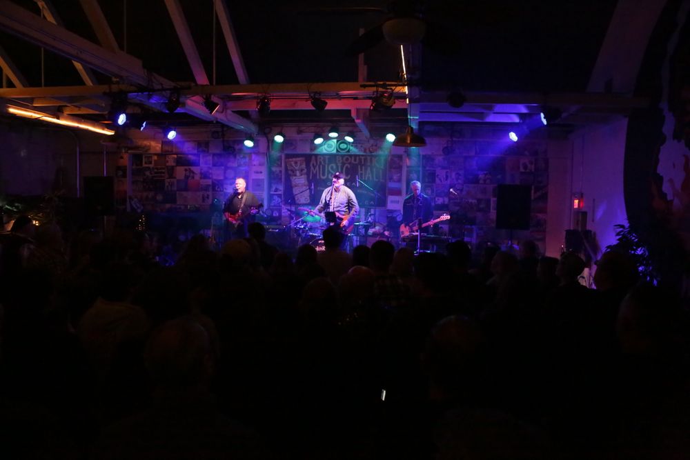 At the Art Boutiki Music Hall, San Jose, California