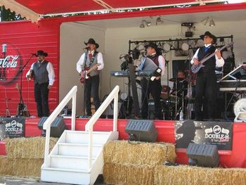 09-01-08: What fun to be invited to play at the Kittitas County Fair and Rodeo for the first time in Ellensburg WA