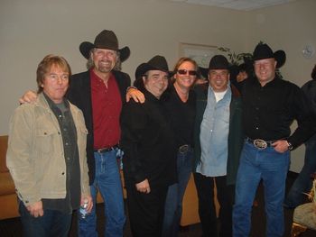 12-07-09: The eve of their farewell tour and here we are hanging out with our producer Gary Morse and long time friend and bass player for BD Terry McBride.