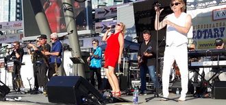 Rockin' the Mississauga Ribfest.