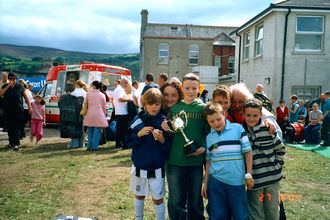 Kevin after winning his first All Ireland Title in 2004 in Clonmel Tiperary