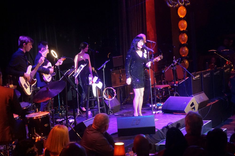 Debra Rider as Linda Ronstadt December 31, 2019
