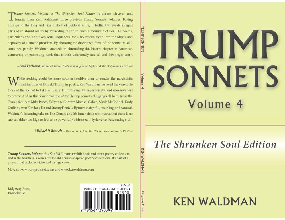 published 2020 by Ridgeway Press, Roseville MI, distributed by Small Press Distribution, Berkeley CA