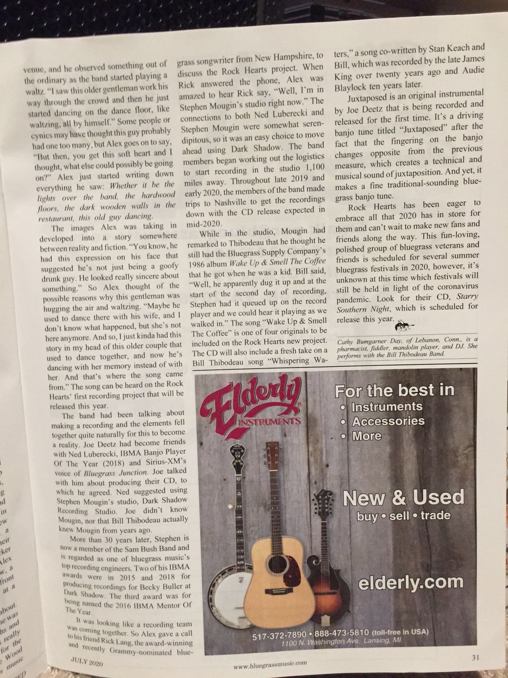 BLUEGRASS UNLIMITED JULY 2020 PAGE 2