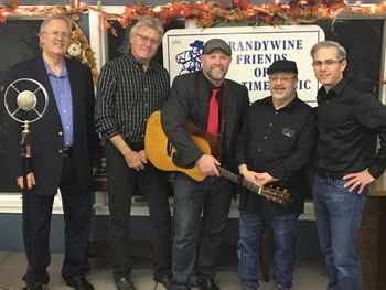 Rock Hearts performing with friend, Jack Liederman, at a Brandywine Friends of Old Timey Music in Newark, DE.