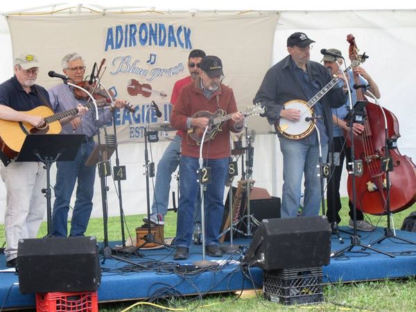 Here we are at the 2017 Adirondack Bluegrass League Roundup in Galway - an annual event to support the Bluegrass League.