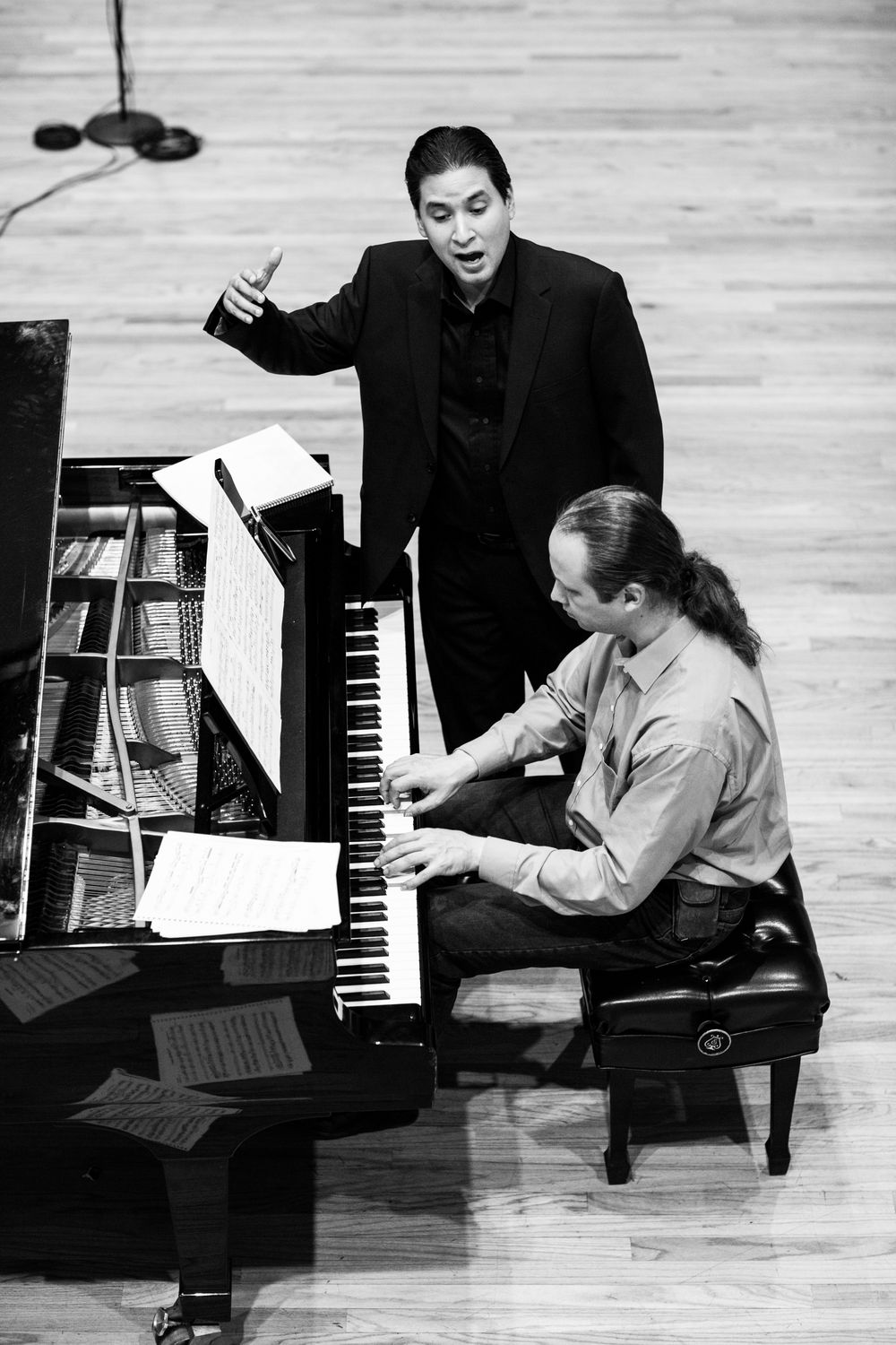 With Alexander Pashkov at Blas Galindo Hall (2017)