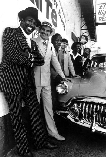 The Troyce Key Big Blues Band: Chris Daniels, T.K., Charles Banks, F.G., Bobbie Webb, Bob Spencer (1984)