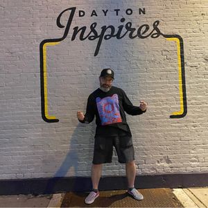 Terry Martin at the Dayton Inspires wall