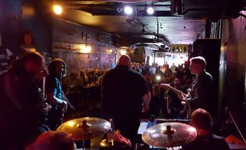 August 20, 2016 @ The Zoo Bar ...Matt Richardson (Guitar), Gregg Interdonato (Bass), Kevin McCall (Drums), Big Daddy Caleb (Vocals), James MacDougall (Guitar), Travis Hagge (Piano/Organ). - Photo by Tim Hannemann