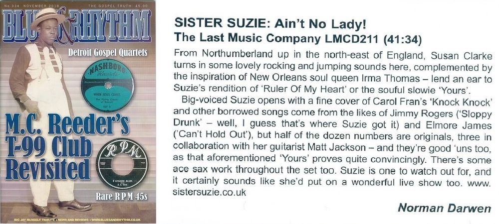 Blues & Rhythm Magazine. Thank you Norman Dawson.