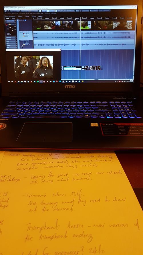 Ryan composed and produced the Cook Off score in Ibiza, Spain