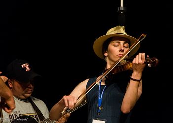 Marina competing at the 2018 National Oldtime Fiddle Contest in Weiser, Idaho. Photo by Tara Linhardt.