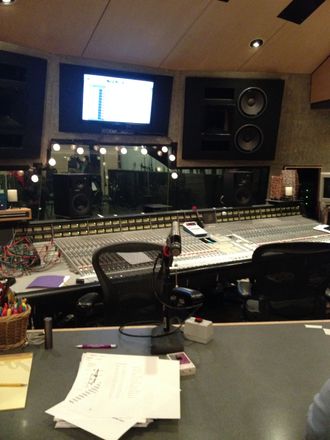 Recording at Studio X Seattle