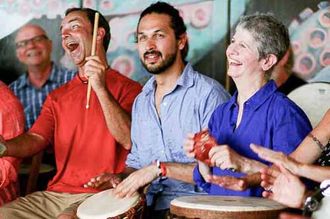 corporate drumming