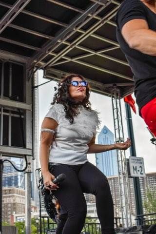 Getting in the Groove on the Groove stage Wawa Welcome America concert 2019