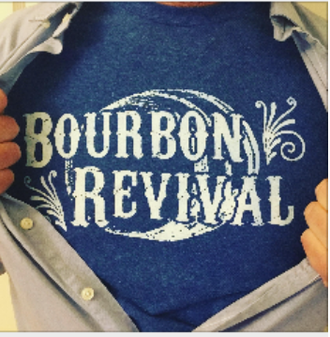 $25.00 T-SHIRT IN ANY SIZE: S, M, L & XL Please send ALL MERCH requests to Coby.BourbonRevival@gmail.com