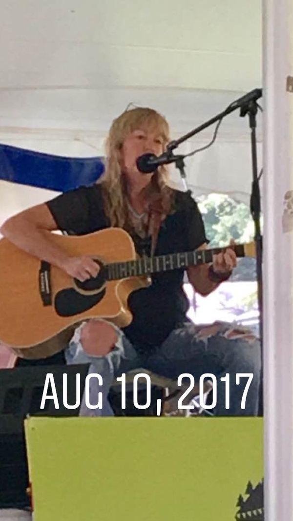 Manchester Fair, under the tent