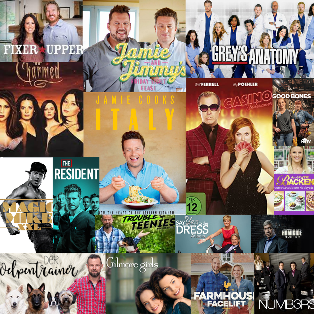 Jamie Oliver Promo broadcasted during these TV Shows & Films