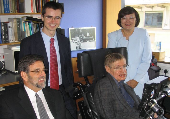 Stephen Hawking attended this performance in Cambridge