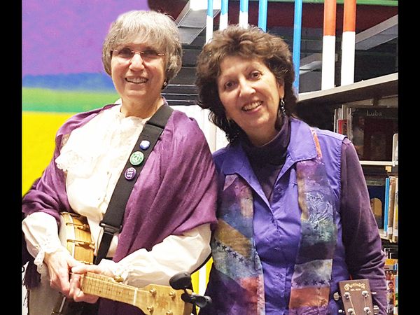(Left to right):
Pat Lamanna and Sharleen Leahey