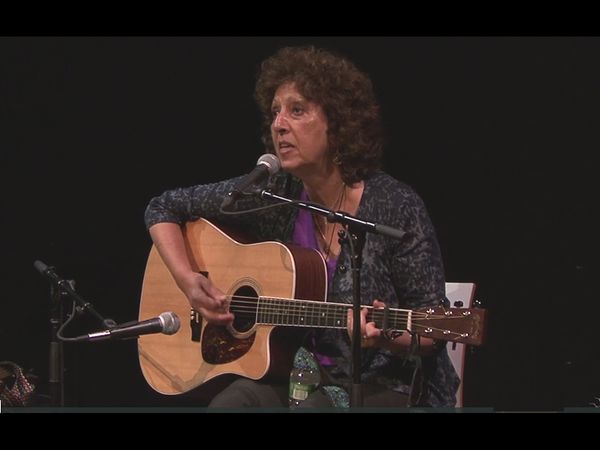 Sharleen Leahey performs her original "What Would Woody Write" and "For the 99" at the Left Forum Conference in New York City. Presented at the Black Box Theater and hosted by singer-songwriter/activist Mat Callahan before a live audience, the concert brought together the music of international artists as they merge folkloric and global sounds. Included in Sharleen's set is the classic "Union Maid" by Woody Guthrie (with the feminist verse!)
The LEFT FORUM CONFERENCE was held at John Jay College in New York City in May 2015.